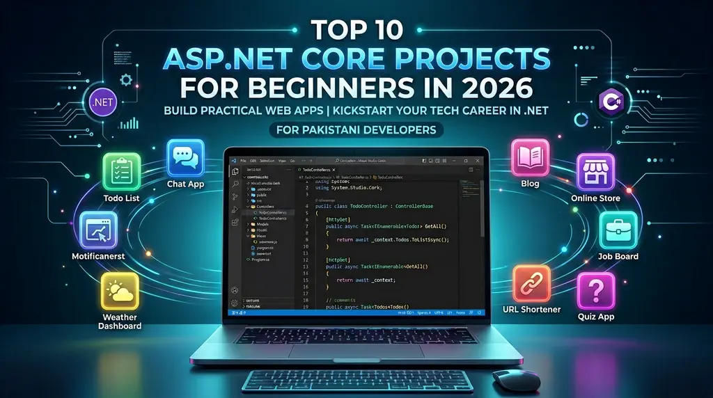 Top 10 ASP.NET Core Projects for Beginners in 2026